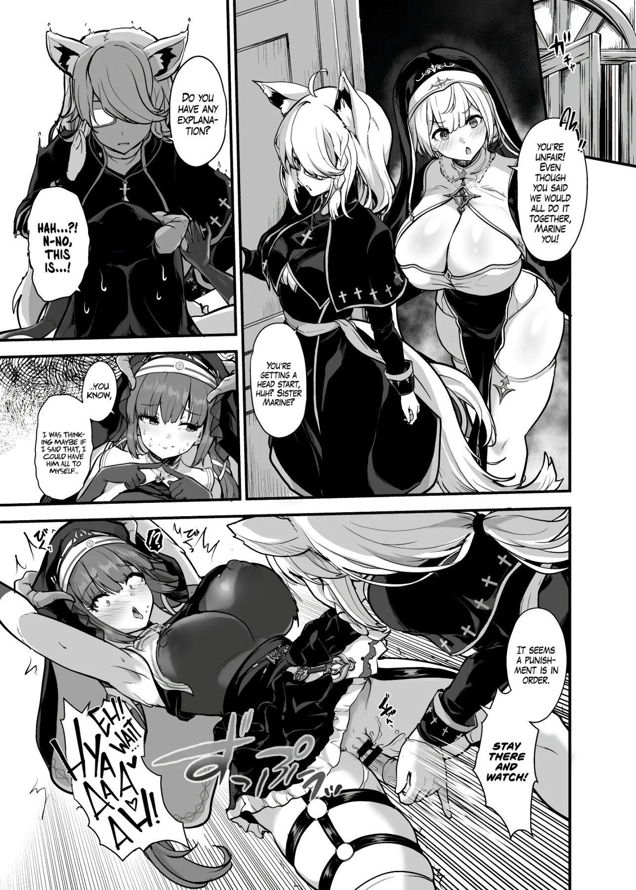 Hentai Manga Comic-The Secret Confessional-Read-14
